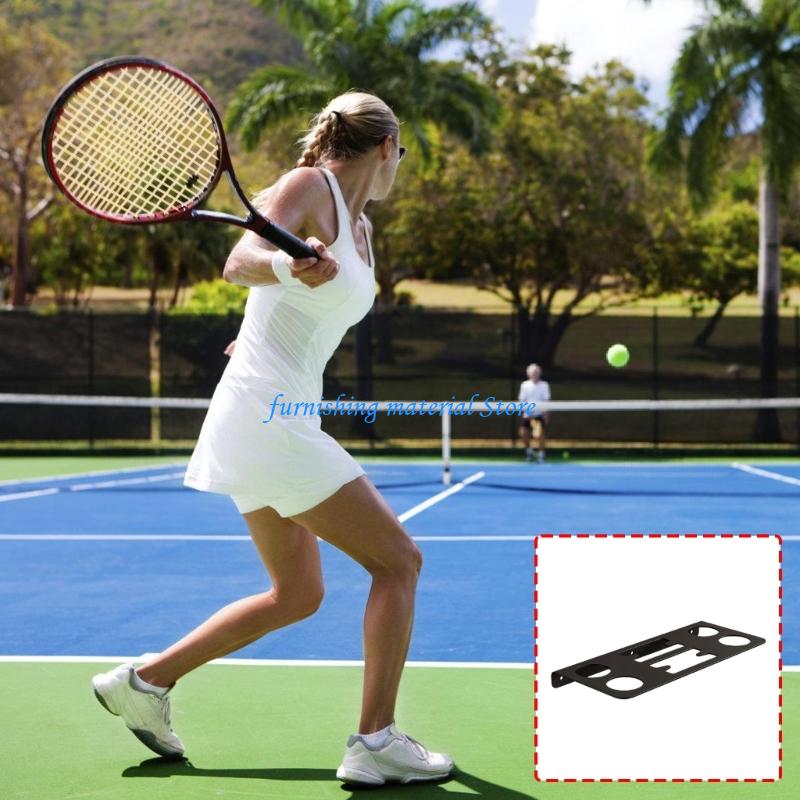 Sports Equipment Storage - Y5GD Rak Dinding Raket Tenis Besi