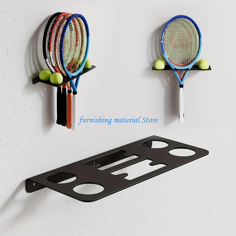 Y5GD Rak Dinding Raket Tenis B - Sports Equipment Storage ulasan dan harga