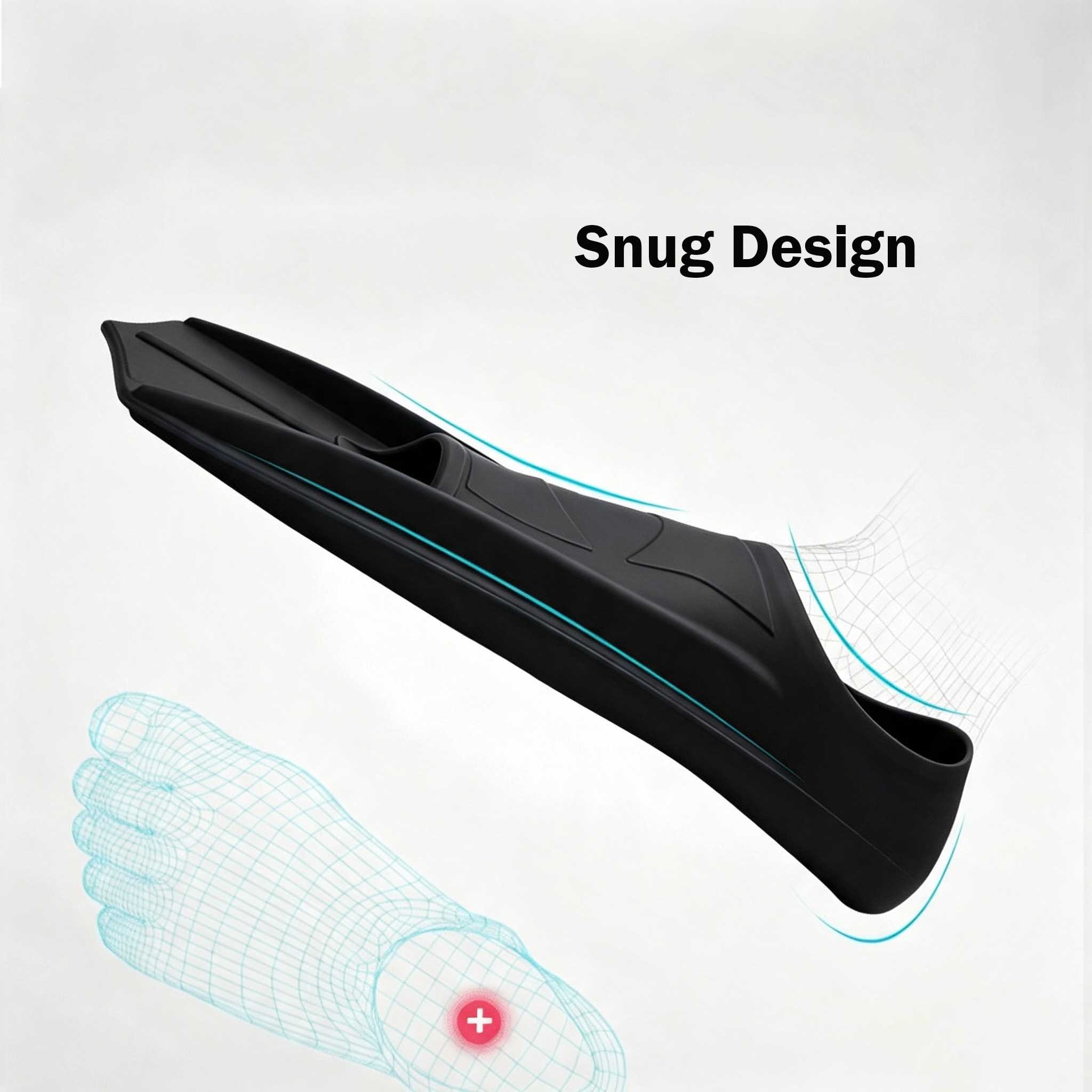 Sirip Renang Silikon, Sirip Sn - Swim Fin Short Blade ulasan dan harga