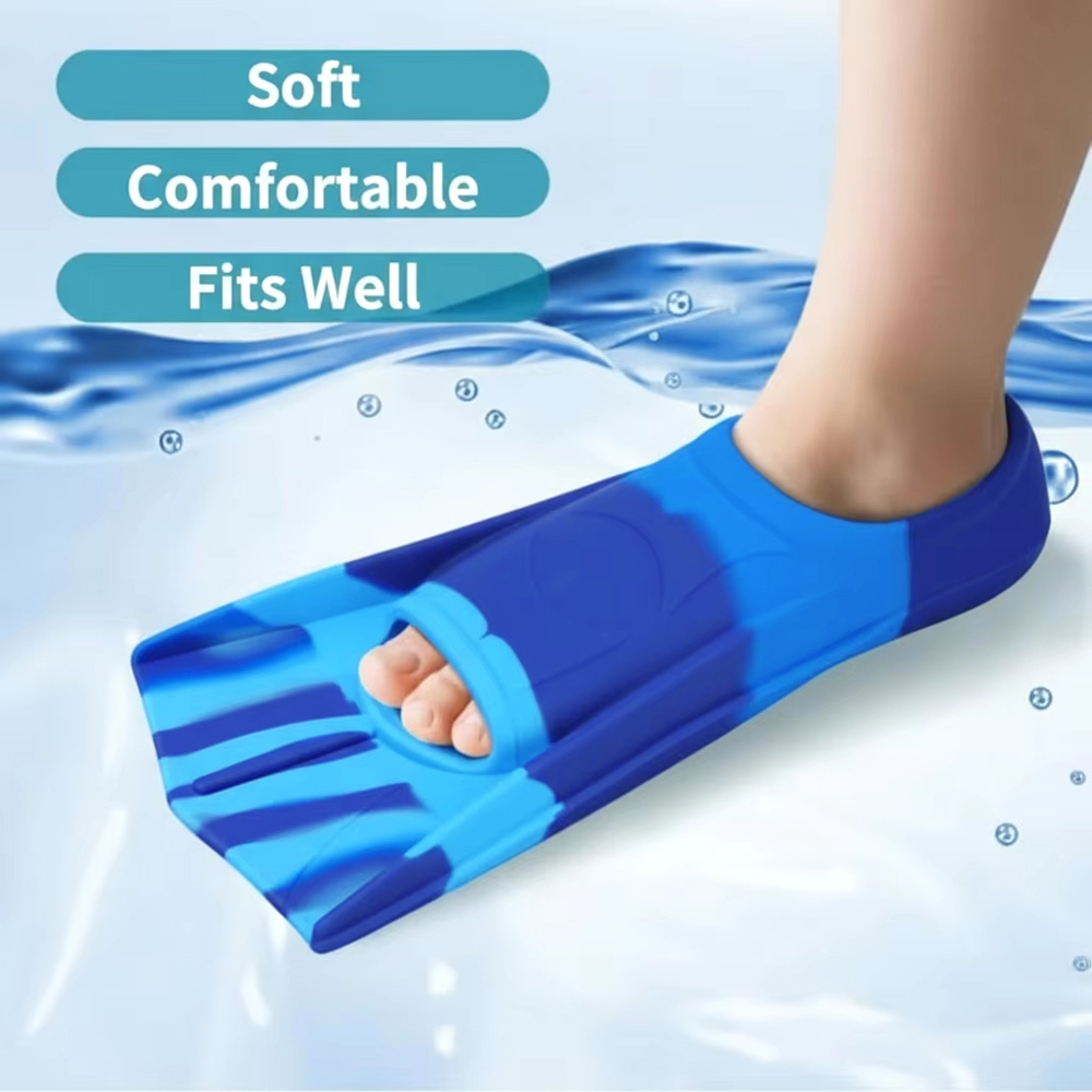 Sirip Renang Silikon Snorkel P - Swim Fin Short Blade ulasan dan harga