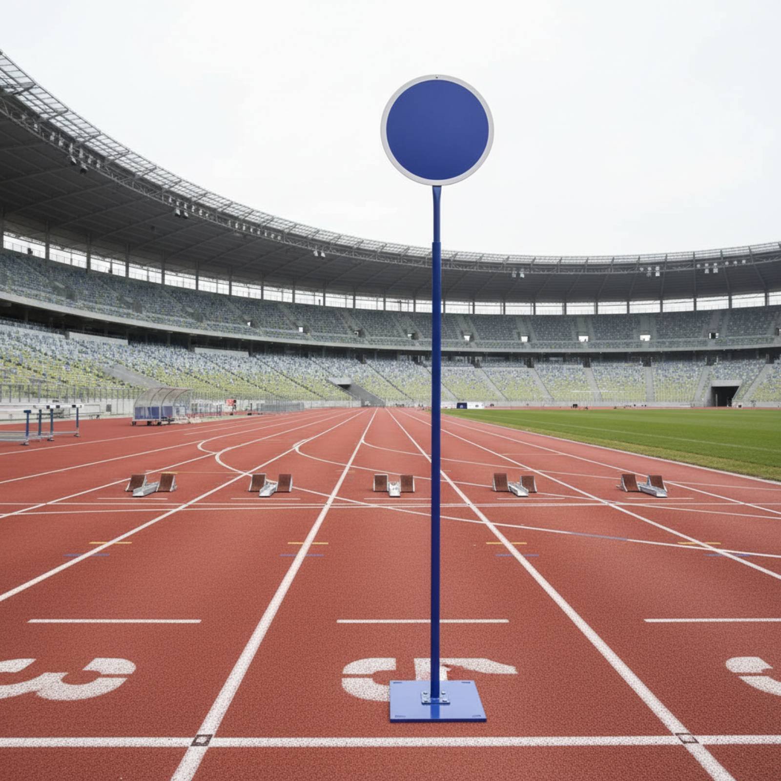 Podium Start Atletik Anti-Seli - Sports Equipment With A ulasan dan harga